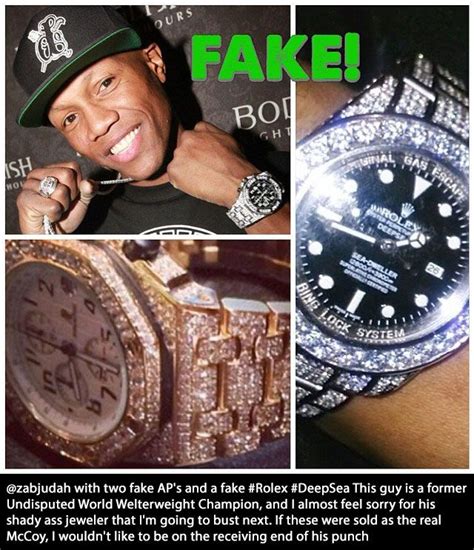 rappers caught with fake watches|fake jewels scam.